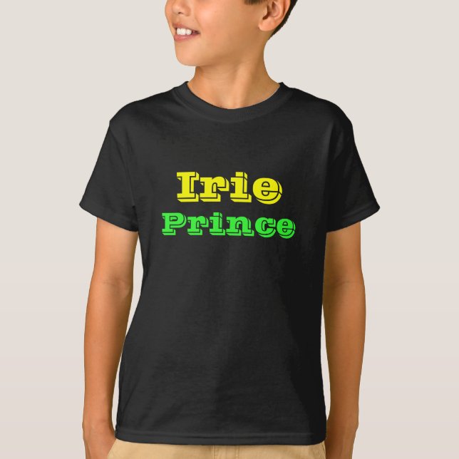 Camisetas de Irie prince jamaica (Anverso)