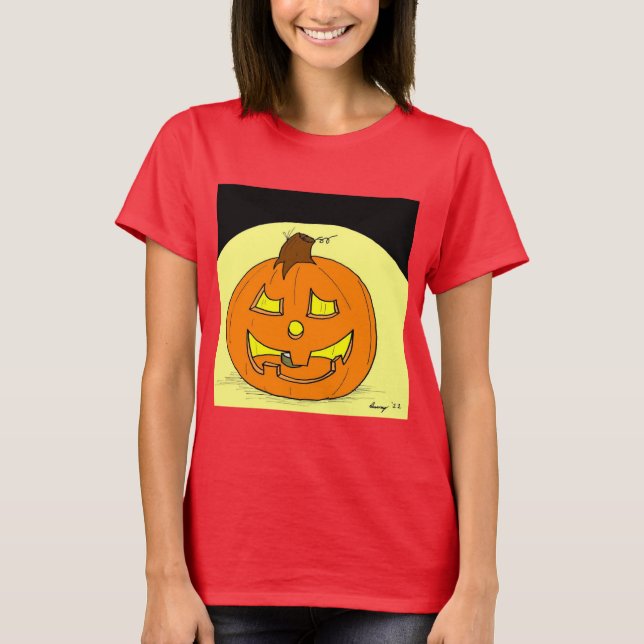 Camisetas de Jack o' Lantern (Anverso)
