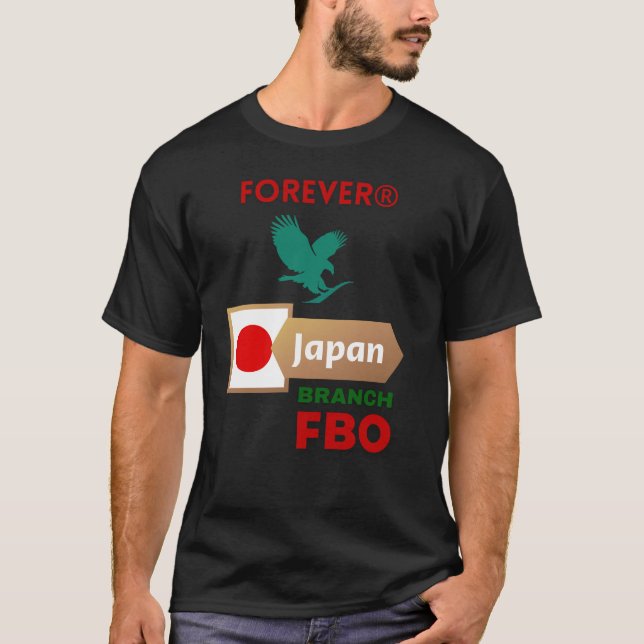 Camisetas de Japón vivientes por siempre (Anverso)