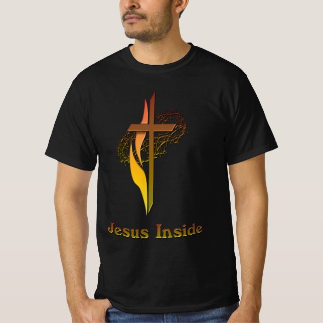 Camisetas de Jesús Cross (Anverso)