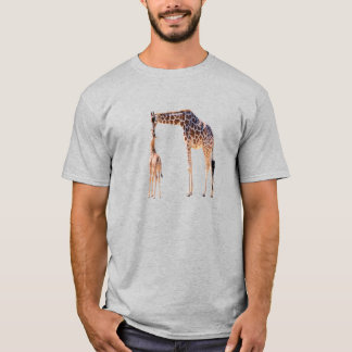 Camisetas de jirafa africana