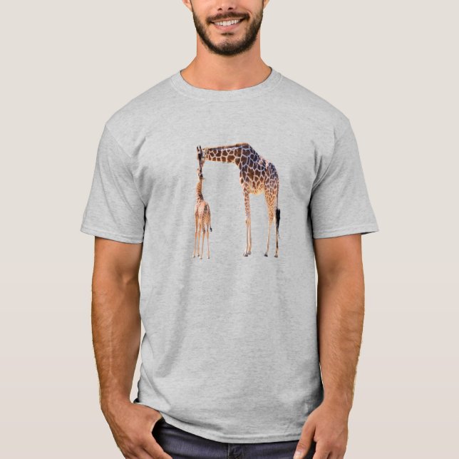 Camisetas de jirafa africana (Anverso)
