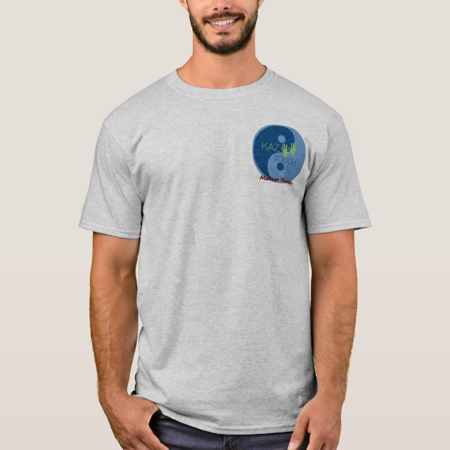 Camisetas de KazTouch - pequeño logotipo (Anverso)