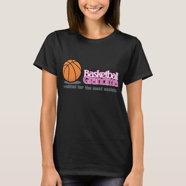 Camisetas de la abuela del baloncesto (Anverso)