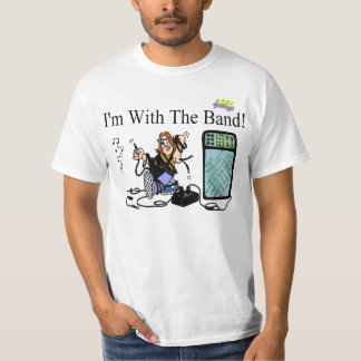 Camisetas de la banda de la música