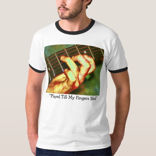 Camisetas de la banda de rock (Anverso)