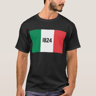 Camisetas de la bandera de Álamo