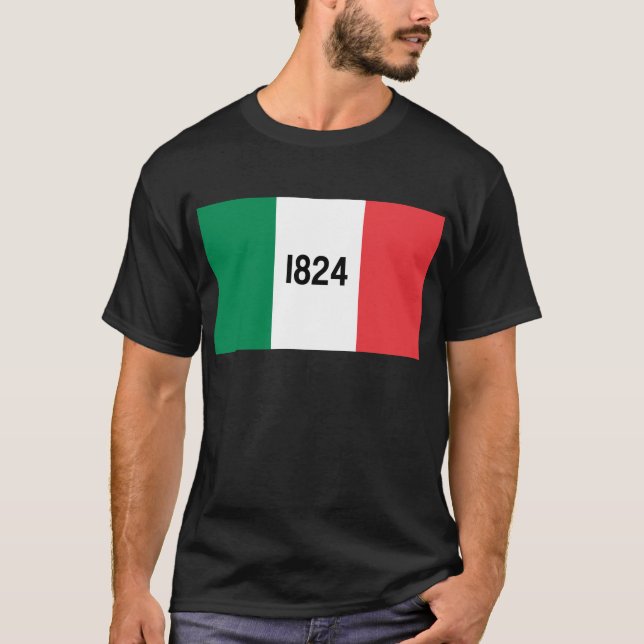 Camisetas de la bandera de Álamo (Anverso)