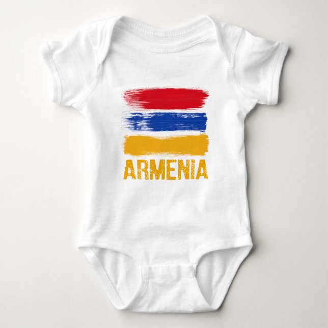 Camisetas de la bandera de Armenia (Anverso)