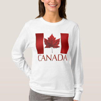 Camisetas de la Bandera de Canadá Camisetas de rec
