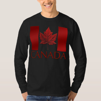 Camisetas de la bandera de Canadá llevan mucho tie
