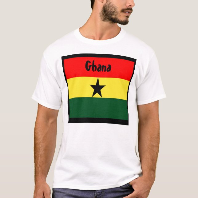 Camisetas de la bandera de Ghana (Anverso)