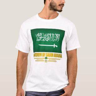 Camisetas de la bandera de la Arabia Saudita
