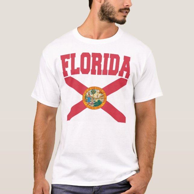 Camisetas de la bandera del estado de la Florida (Anverso)