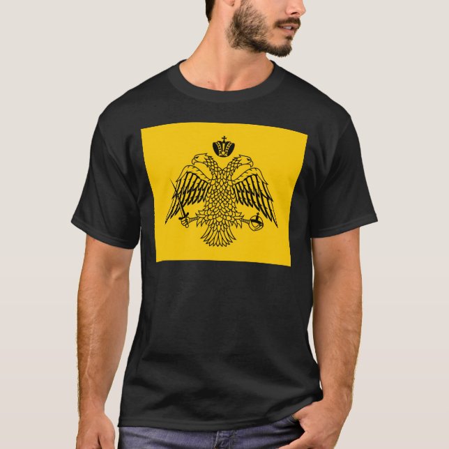 Camisetas de la bandera del imperio bizantino (Anverso)
