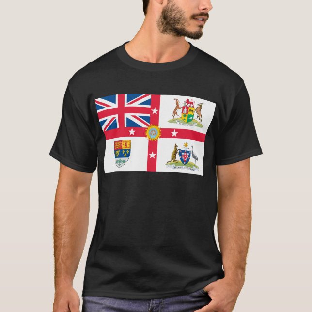 Camisetas de la bandera del Imperio británico (Anverso)
