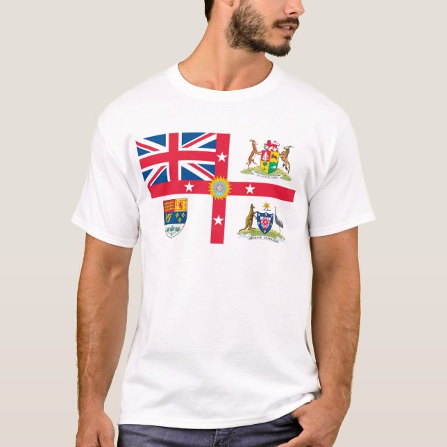Camisetas de la bandera del Imperio británico (Anverso)