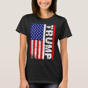 Camisetas De La Bandera Estadounidense De Donald T