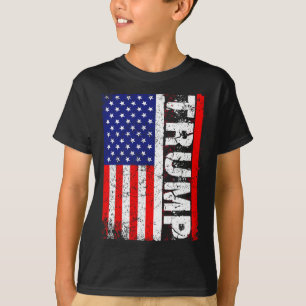 Camisetas De La Bandera Estadounidense De Donald T