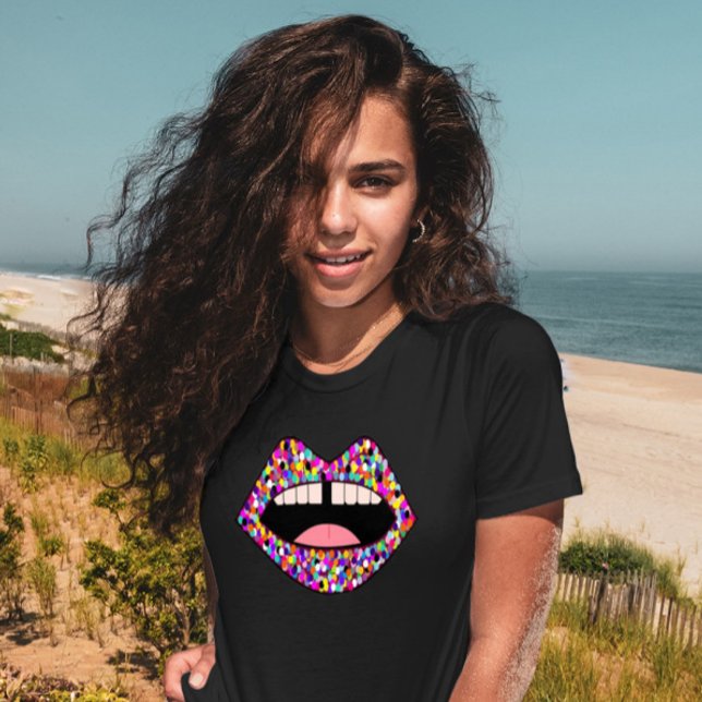 CAMISETAS DE LA BOCA DEL CHICA DE TOOTH GAP (Subido por el creador)
