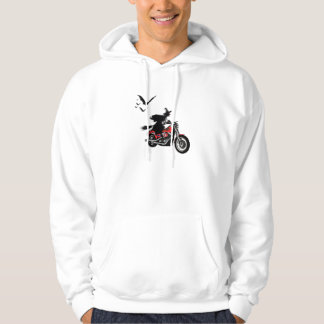 Camisetas de la bruja del montar a caballo de la