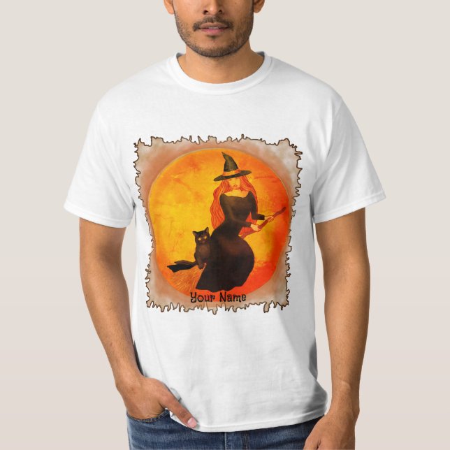 Camisetas de la bruja nocturna (Anverso)