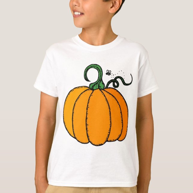 Camisetas de la calabaza de Halloween, gorras, (Anverso)