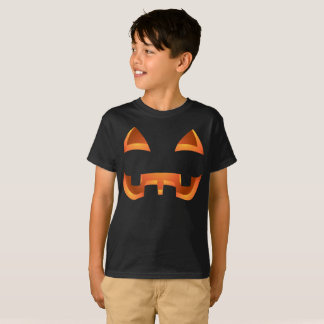 Camisetas de la calabaza del niño de la camiseta