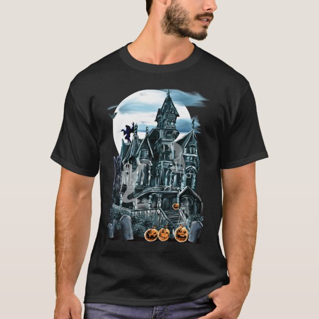 Camisetas de la casa encantada (Anverso)