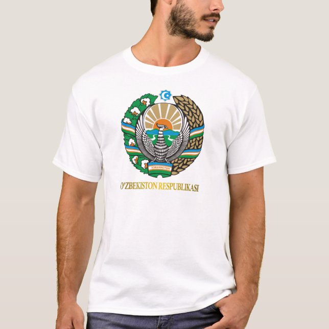 Camisetas de la COA de Uzbekistán (Anverso)