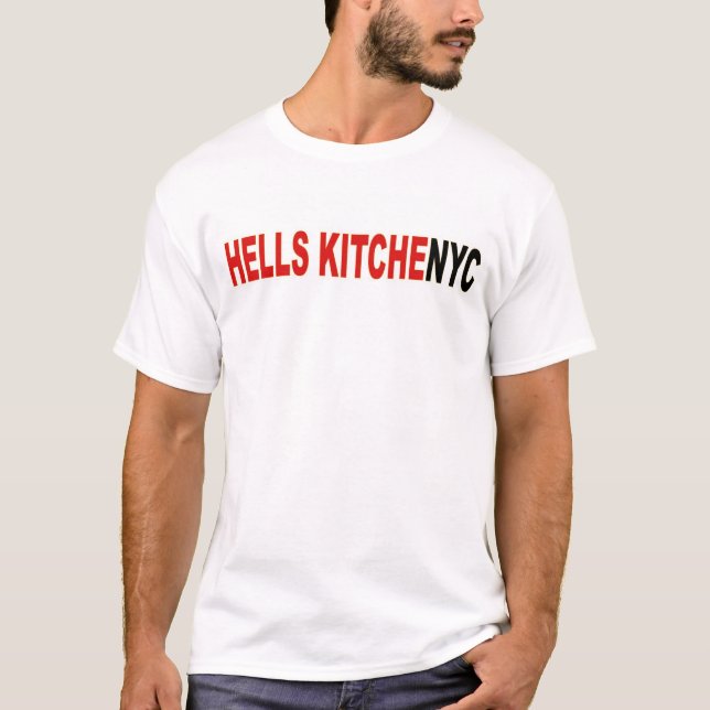 Camisetas de la cocina de los infiernos de New (Anverso)