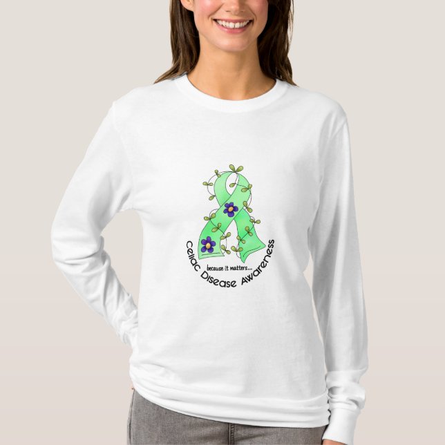 Camisetas de la CONCIENCIA de la ENFERMEDAD (Anverso)