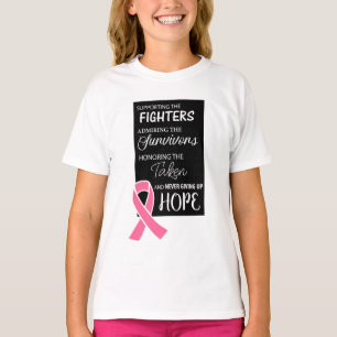 Camisetas de la conciencia del cáncer de pecho