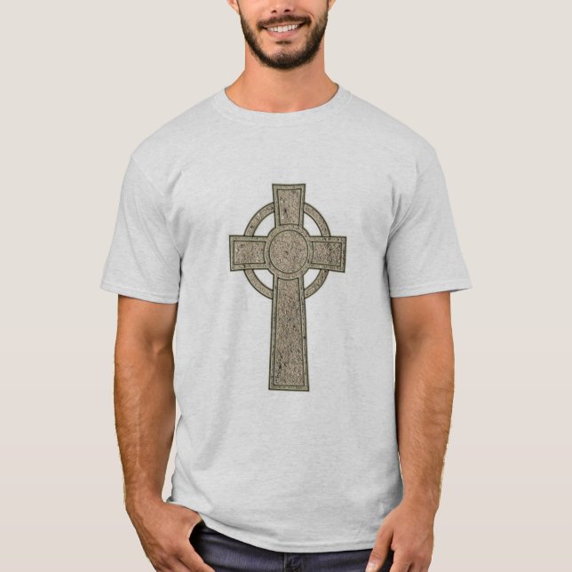 Camisetas de la cruz céltica para los cristianos (Anverso)