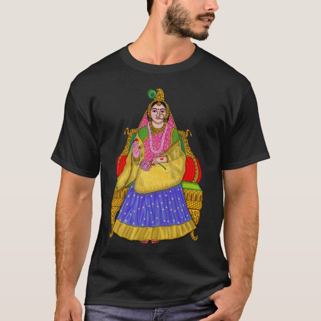 Camisetas de la Diosa Radha (Anverso)