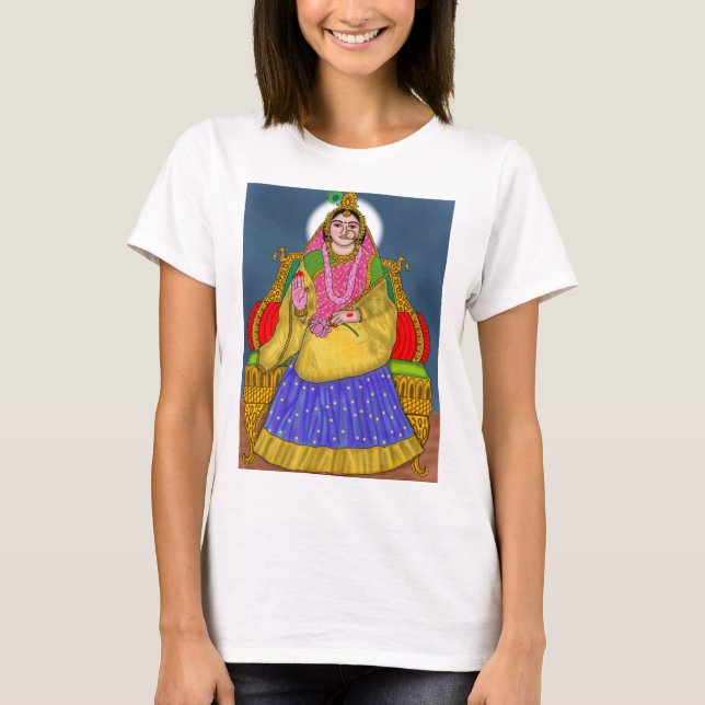 Camisetas de la Diosa Radha (Anverso)