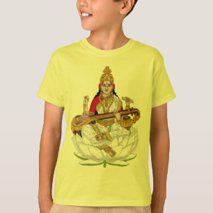 Camisetas de la Diosa Saraswati