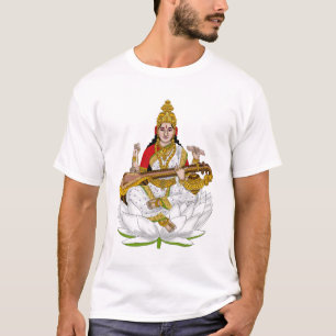 Camisetas de la Diosa Saraswati