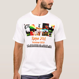 Camisetas de la escuela del campo de Rapa Nui