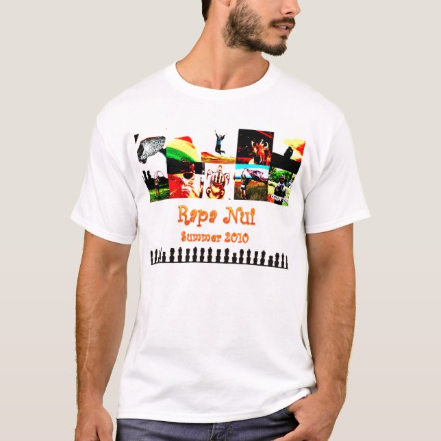 Camisetas de la escuela del campo de Rapa Nui (Anverso)