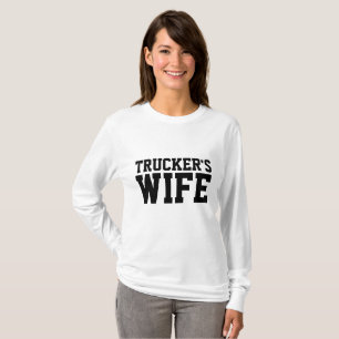 Camisetas de la ESPOSA DE TRUCKER