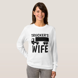 Camisetas de la ESPOSA DE TRUCKER