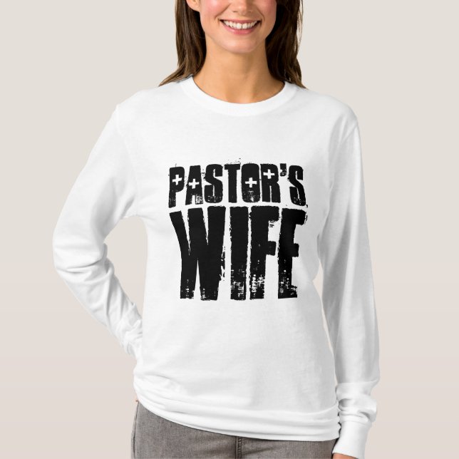 Camisetas DE LA ESPOSA DEL PASTOR (Anverso)