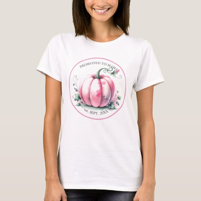 Camisetas de la familia Baby Shower Mama Pumpkin (Anverso)