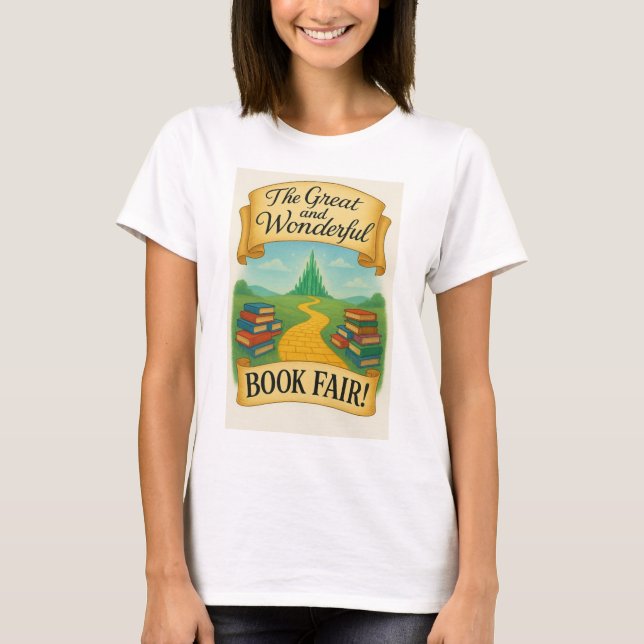 Camisetas de la Feria del Libro (Anverso)