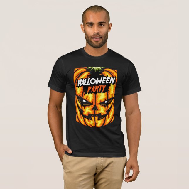 Camisetas de la fiesta de Halloween (Anverso completo)