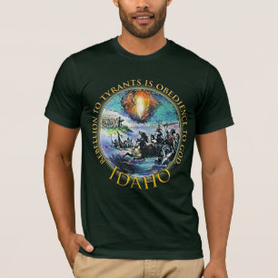 Camisetas de la fiesta del té de Idaho