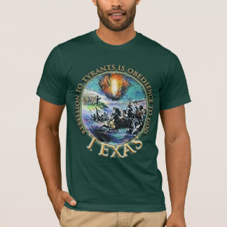 Camisetas de la fiesta del té de Tejas