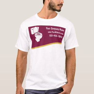 Camisetas de la fontanería