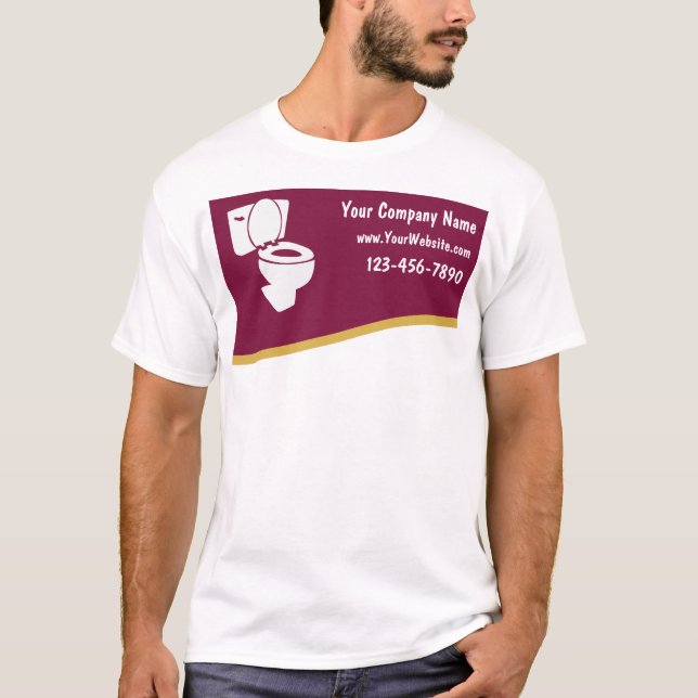 Camisetas de la fontanería (Anverso)